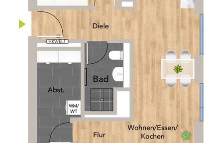 3-Zimmer-Wohnung am Spinelli-Park, 4. OG, Küche inkl. 3 zimmer