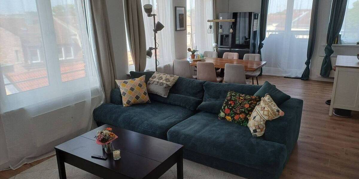 Etagenwohnung Nürnberg Gostenhof - 3 Zimmer, 92 m&sup2;, 1.130&euro; | Angebot:26723177