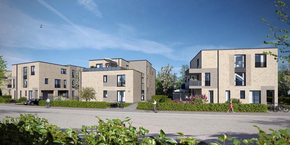 Erstbezug! WOHNANLAGE individuell und schick - große Erdgeschosswohnung mit Garten 3 zimmer