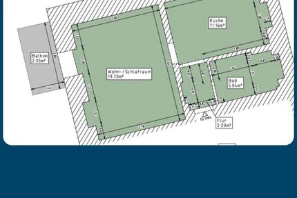 Wohnung Pulsnitz - 1.5 Zimmer, 40 m&sup2;, 495&euro; | Angebot:25918843