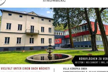 Gewerbeobjekt Stromberg - 1 Zimmer, 23 m&sup2;, 500&euro; | Angebot:25729474