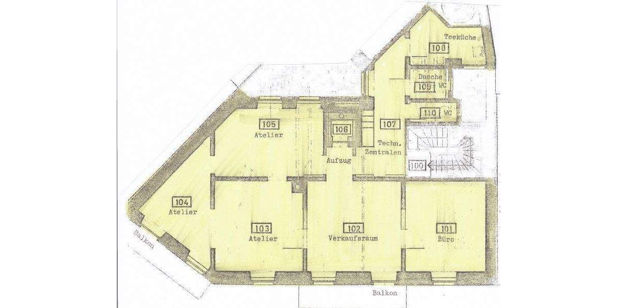 Gewerbeobjekt Baden-Baden Innenstadt - 1 Zimmer, 2.500&euro; | Angebot:25303831