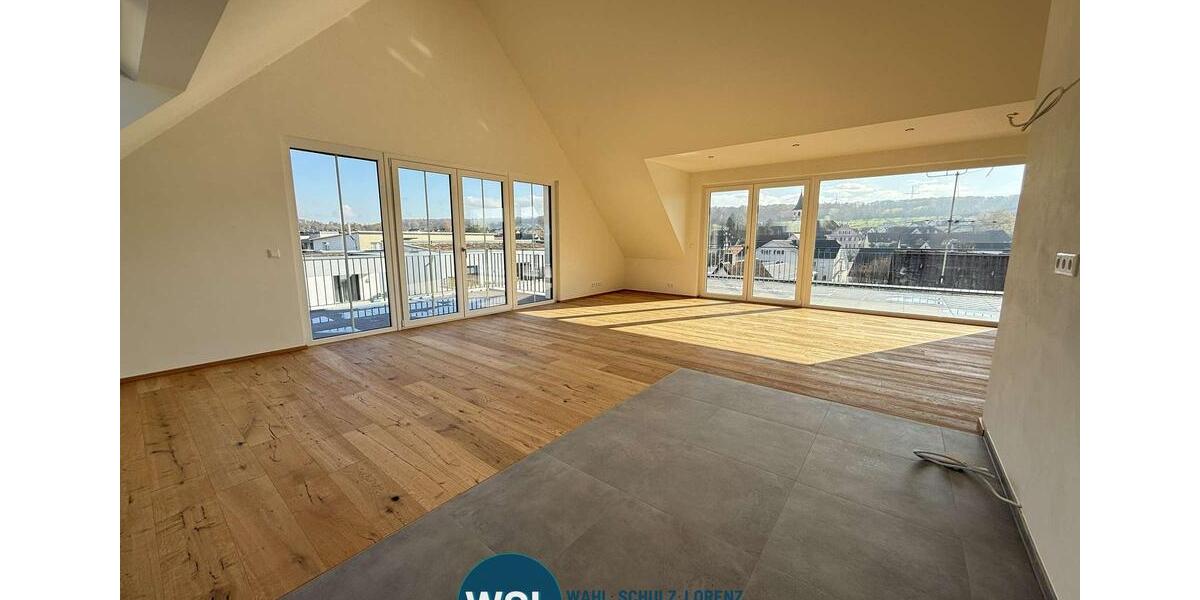 NEUBAU 4,5-Zimmer-Penthousewohnung mit gehobener Ausstattung und großer Dachterrasse in Notzingen 4 zimmer