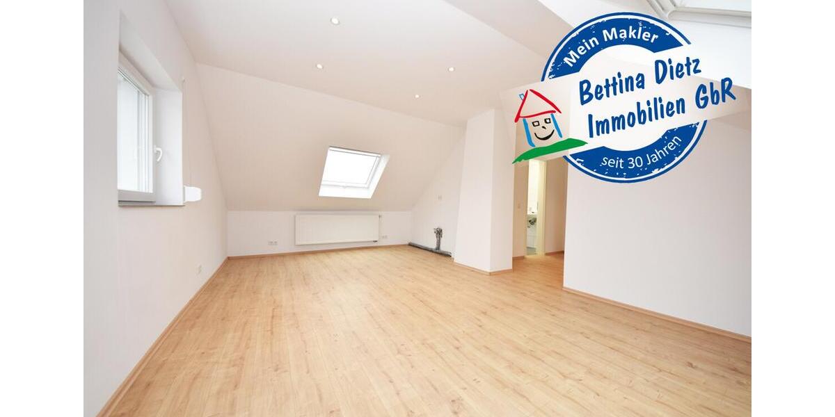Dachgeschoßwohnung Mainaschaff - 2 Zimmer, 50 m&sup2;, 490&euro; | Angebot:25254814