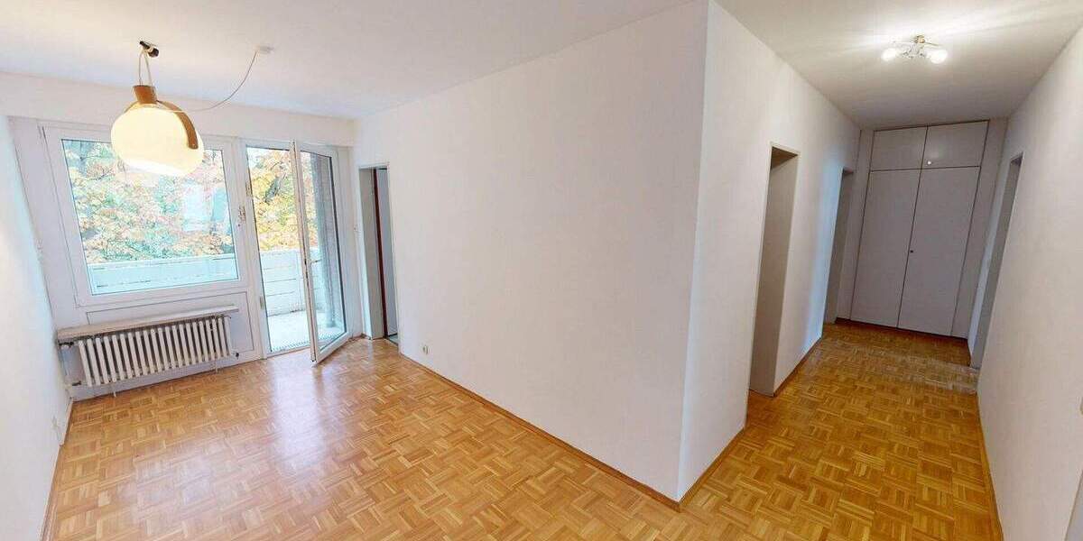 Gepflegte 3-Zimmer-Wohnung mit Parkett + zwei Balkonen in ruhigem 6-Parteien-Haus in Aachen-Zentrum 3 zimmer