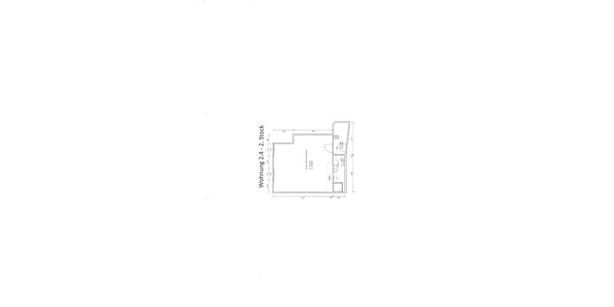 Etagenwohnung Passau Mühltal - 1 Zimmer, 41 m&sup2;, 493&euro; | Angebot:26633297