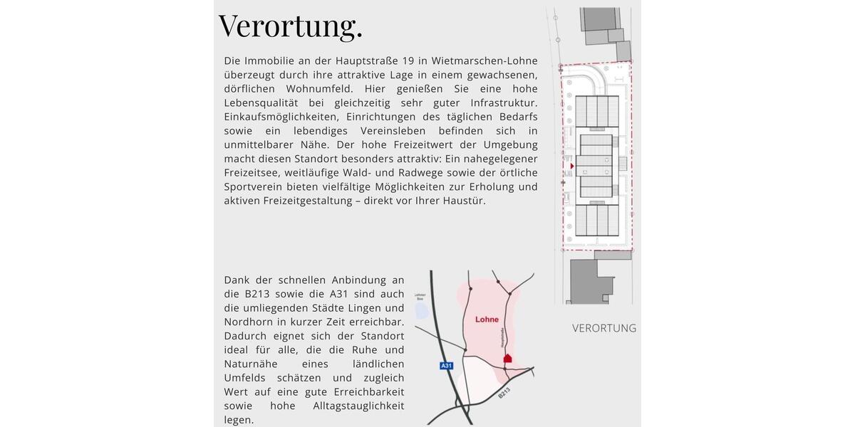 Etagenwohnung Wietmarschen - 3 Zimmer, 107 m&sup2;, 1.149&euro; | Angebot:24786629