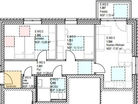 Etagenwohnung Lotte - 3 Zimmer, 61 m&sup2;, 823&euro; | Angebot:26145199