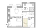 Erdgeschoßwohnung Markt Schwaben - 2 Zimmer, 35 m&sup2;, 1.100&euro; | Angebot:26621778