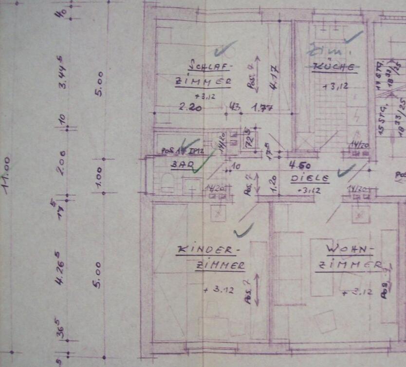 3ZKDB auf 1. Etage in Herzogenrath-Kohlscheid zimmer