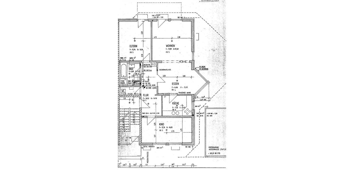 3-Zimmer-Whg mit EBK, GartenTerrasse und Keller in Gundelfingen 3 zimmer