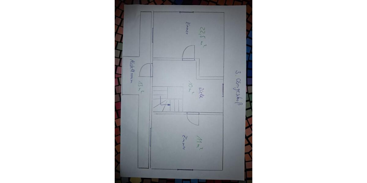 Etagenwohnung Marienberg - 3 Zimmer, 104 m&sup2;, 650&euro; | Angebot:25989829