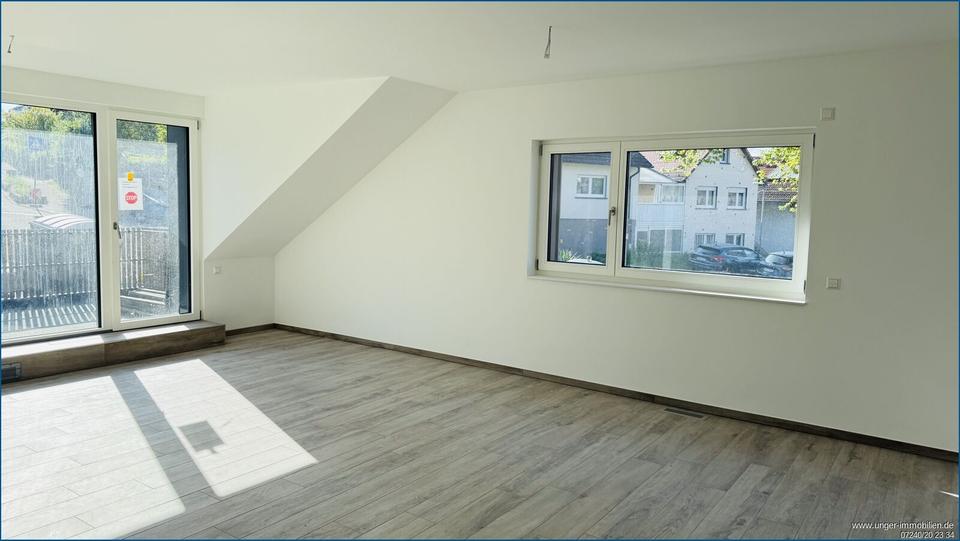 Terrassenwohnung Pfinztal - 2 Zimmer, 77 m&sup2;, 990&euro; | Angebot:26421386