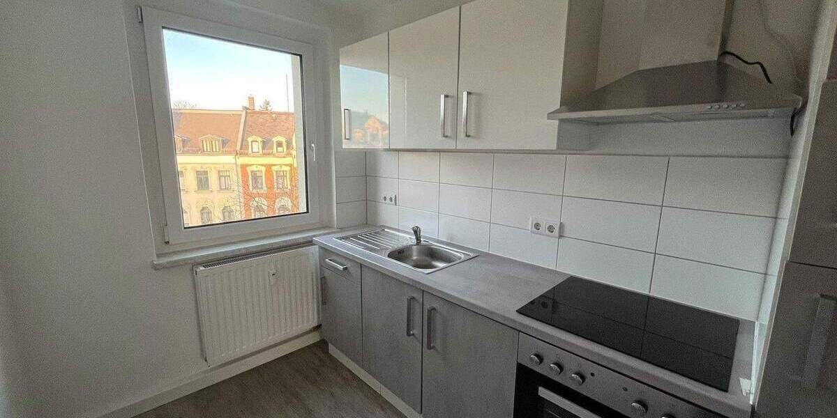 Etagenwohnung Zwickau Marienthal - 3 Zimmer, 59 m&sup2;, 370&euro; | Angebot:25291097