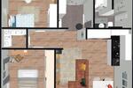 Erdgeschoßwohnung Hessisch Lichtenau - 3 Zimmer, 71 m&sup2;, 950&euro; | Angebot:26416268