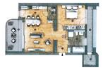 Etagenwohnung Düsseldorf Stadtbezirk 2 - 2 Zimmer, 74 m&sup2;, 1.400&euro; | Angebot:26580207