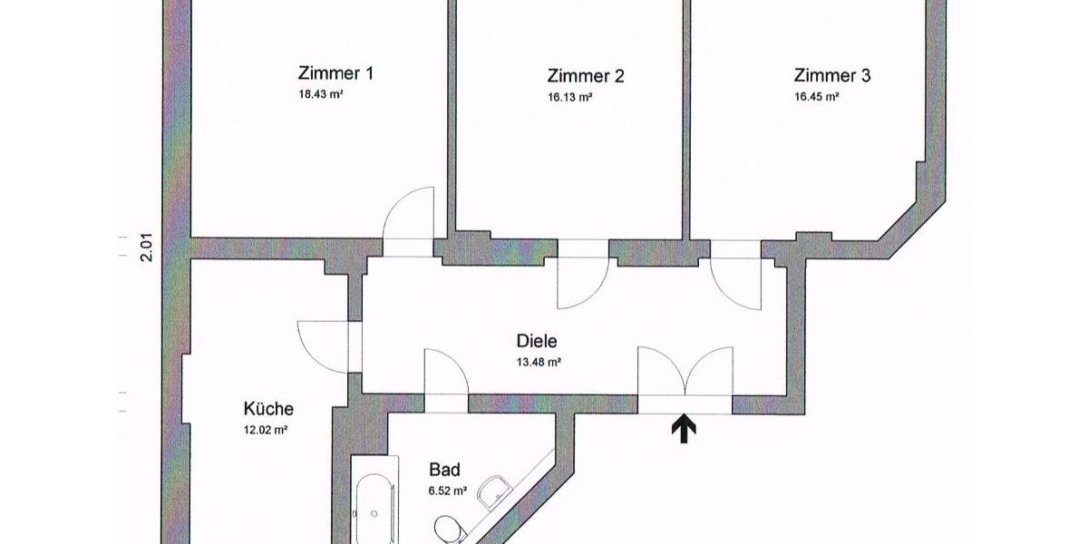 Hochparterre Dresden Blasewitz - 4 Zimmer, 18 m&sup2;, 430&euro; | Angebot:26612319