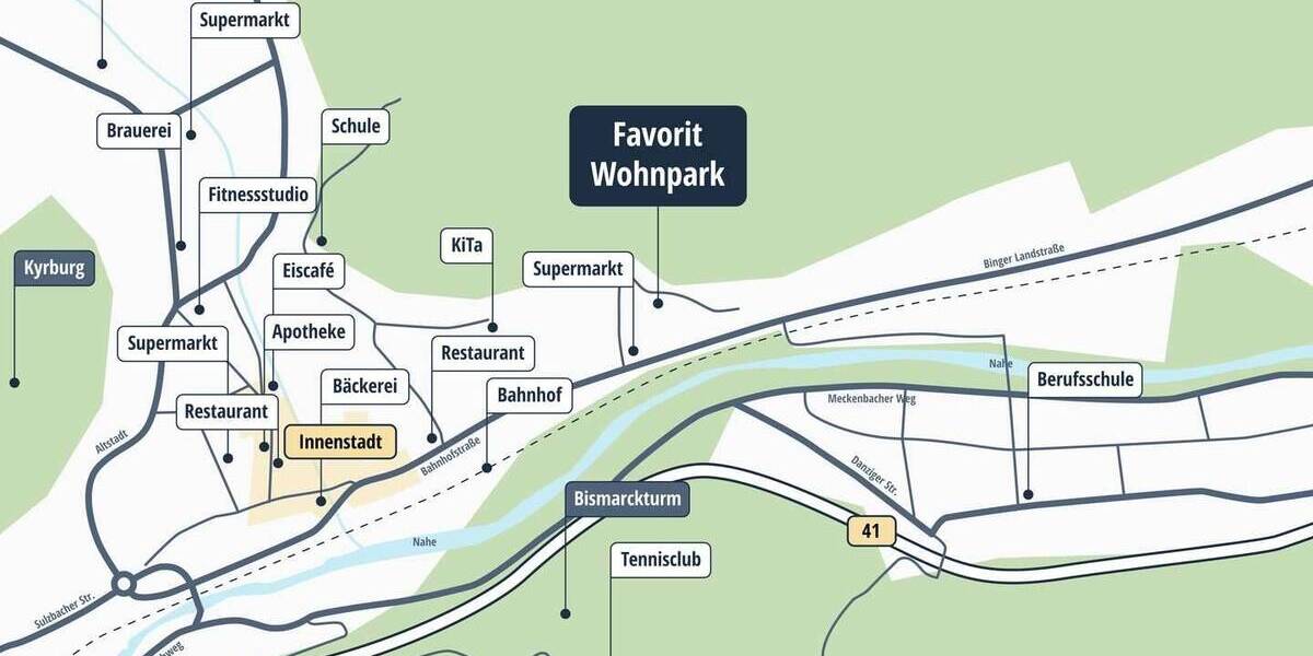 Etagenwohnung Kirn - 4 Zimmer, 107 m&sup2;, 1.231&euro; | Angebot:25691298