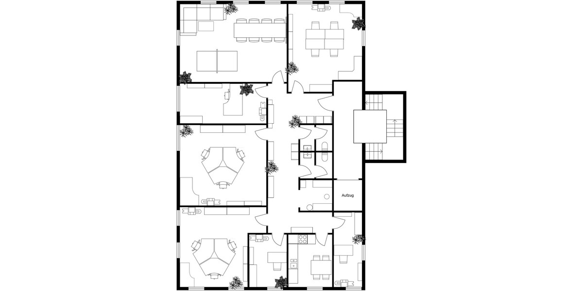 Herrliche und elegante Büroetage im historischen Brennereihaus in bester Citylage von Senden - Gewerbeobjekt Senden | Angebot:26645601