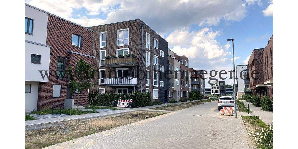 Neubaugebiet Jenfelder Au - großzügige Neubau-Wohnung - Balkon, offener EBK, Fahrstuhl, Fußboden 2 zimmer