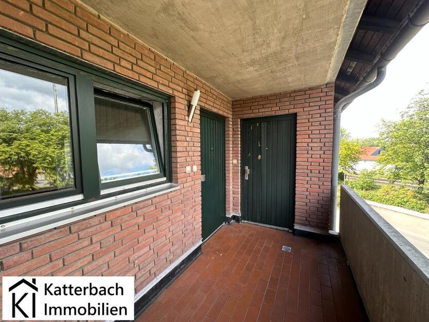 Helle 2-Zimmer-Wohnung mit großer Dachterrasse in Vienenburg