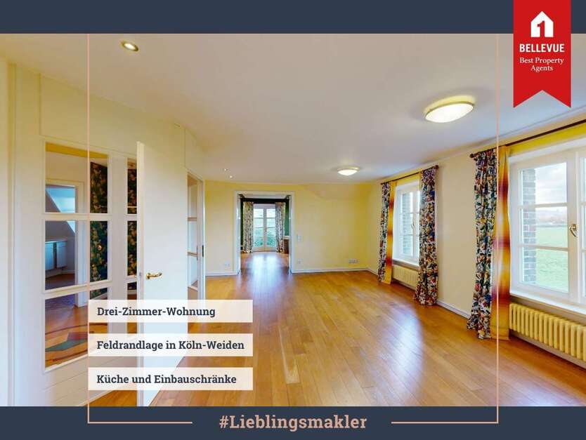 Wohnung zum Mieten in Köln 1.200 € 90 m² 3 zimmer