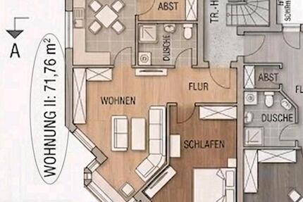 Wohnung Saterland - 1 Zimmer, 72 m&sup2;, 580&euro; | Angebot:26545457
