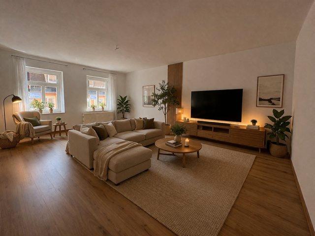 Etagenwohnung Lommatzsch - 4 Zimmer, 90 m&sup2;, 570&euro; | Angebot:26071958