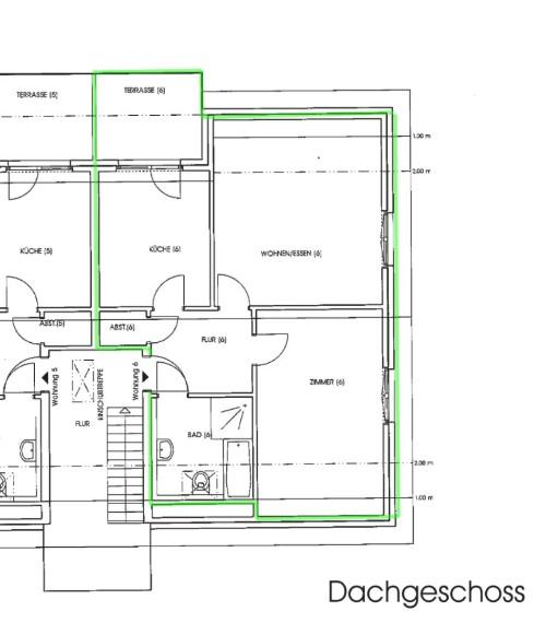 Dachgeschoßwohnung Gütersloh Avenwedde - 2 Zimmer, 66 m&sup2;, 461&euro; | Angebot:23871819
