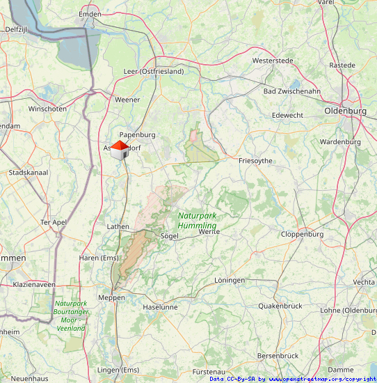 Hüntepark Halle 1 Ost: ca. 2.528 m² 5,40 m UKB LagerIndustrieGewerbe - Gewerbeobjekt Papenburg Aschendorf, Stadt Papenburg | Angebot:24477916