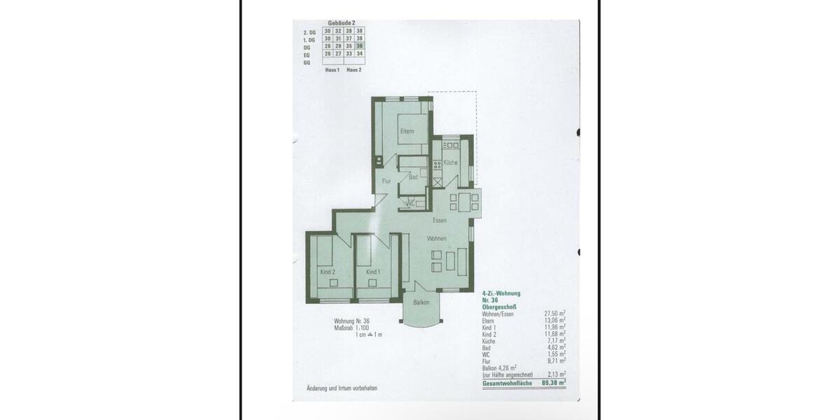Etagenwohnung Überlingen - 4 Zimmer, 78 m&sup2;, 1.400&euro; | Angebot:24690441