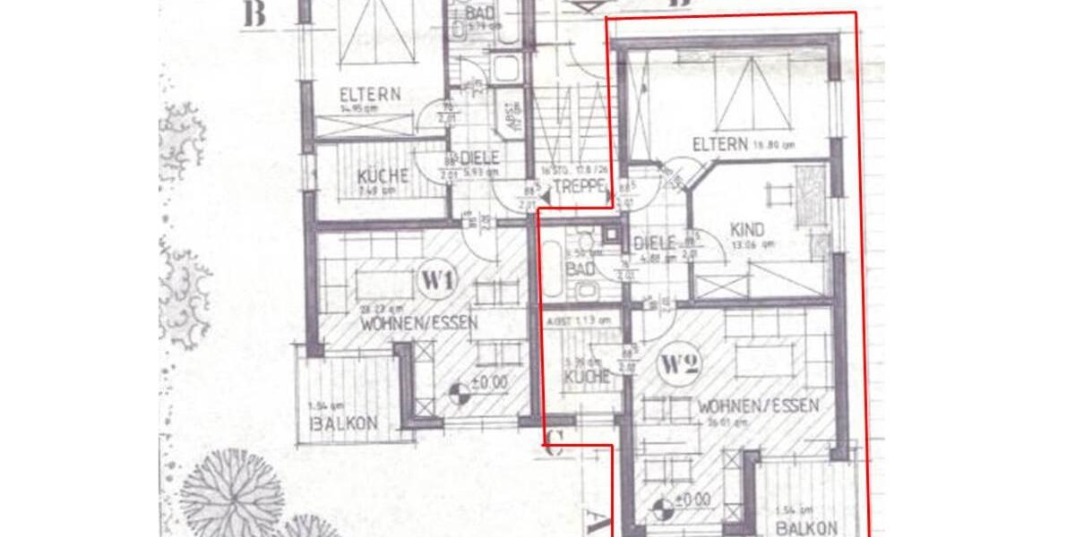 Erdgeschoßwohnung Wetzlar Hermannstein - 3 Zimmer, 74 m&sup2;, 590&euro; | Angebot:24454728