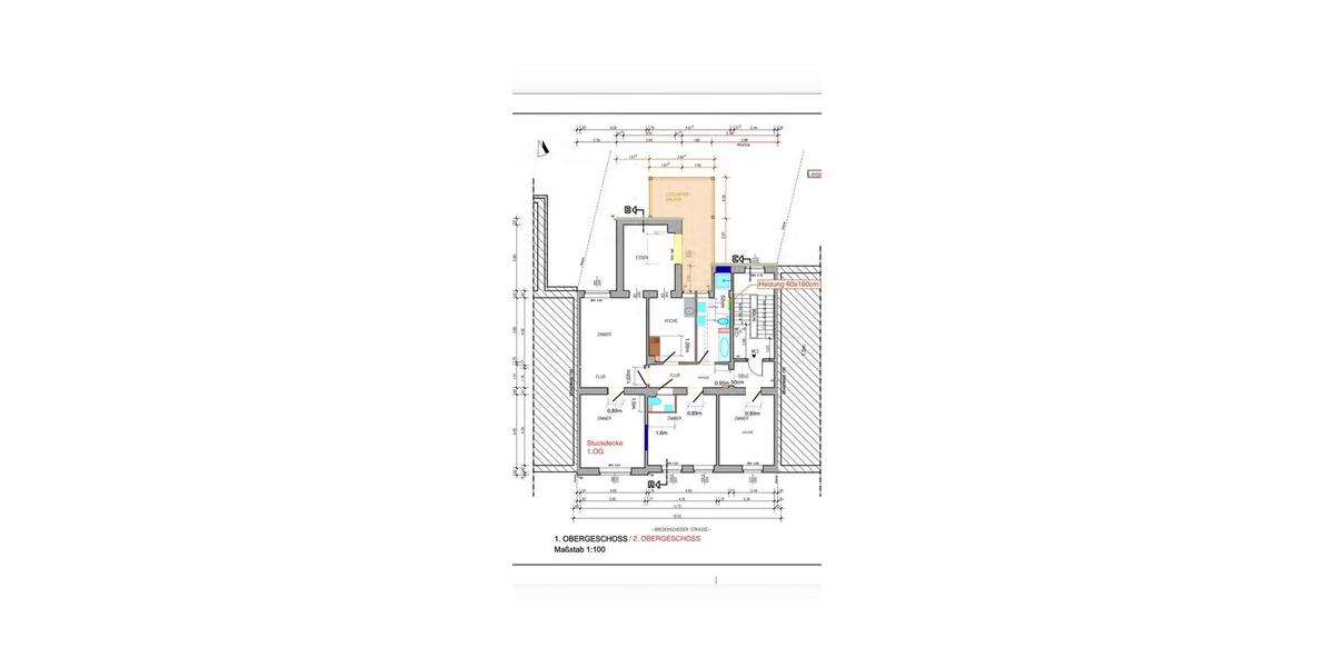 Etagenwohnung Hattingen - 5 Zimmer, 125 m&sup2;, 1.200&euro; | Angebot:24344944