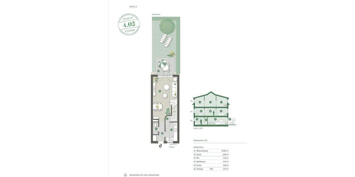 Maisonettenwohnung Löwenberger Land - 5 Zimmer, 113 m&sup2;, 1.339&euro; | Angebot:26197388