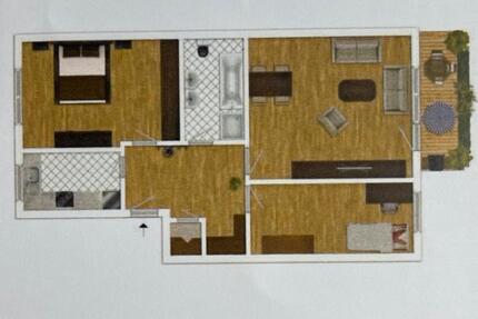 Wohnung Lindau (Bodensee) - 3 Zimmer, 74 m&sup2;, 900&euro; | Angebot:24613238