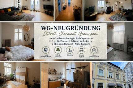 Wohnen auf Zeit Bad Oeynhausen - 1 Zimmer, 116 m&sup2;, 530&euro; | Angebot:26551621