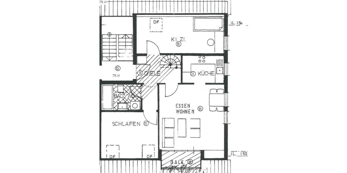 Maisonettenwohnung Schwäbisch Hall - 4 Zimmer, 84 m&sup2;, 890&euro; | Angebot:24741640