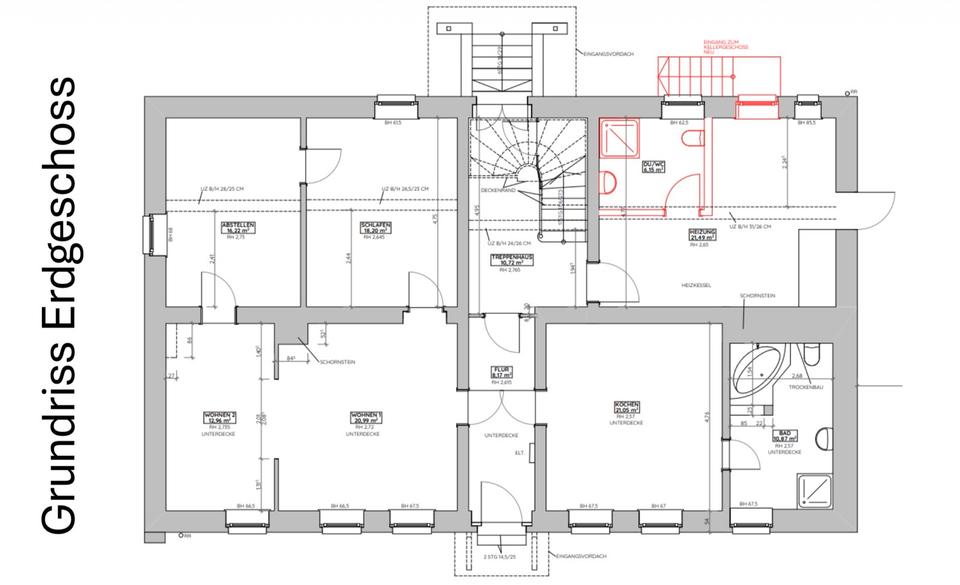 Erdgeschoßwohnung Naumburg (Saale) - 4 Zimmer, 105 m&sup2;, 578&euro; | Angebot:26638328