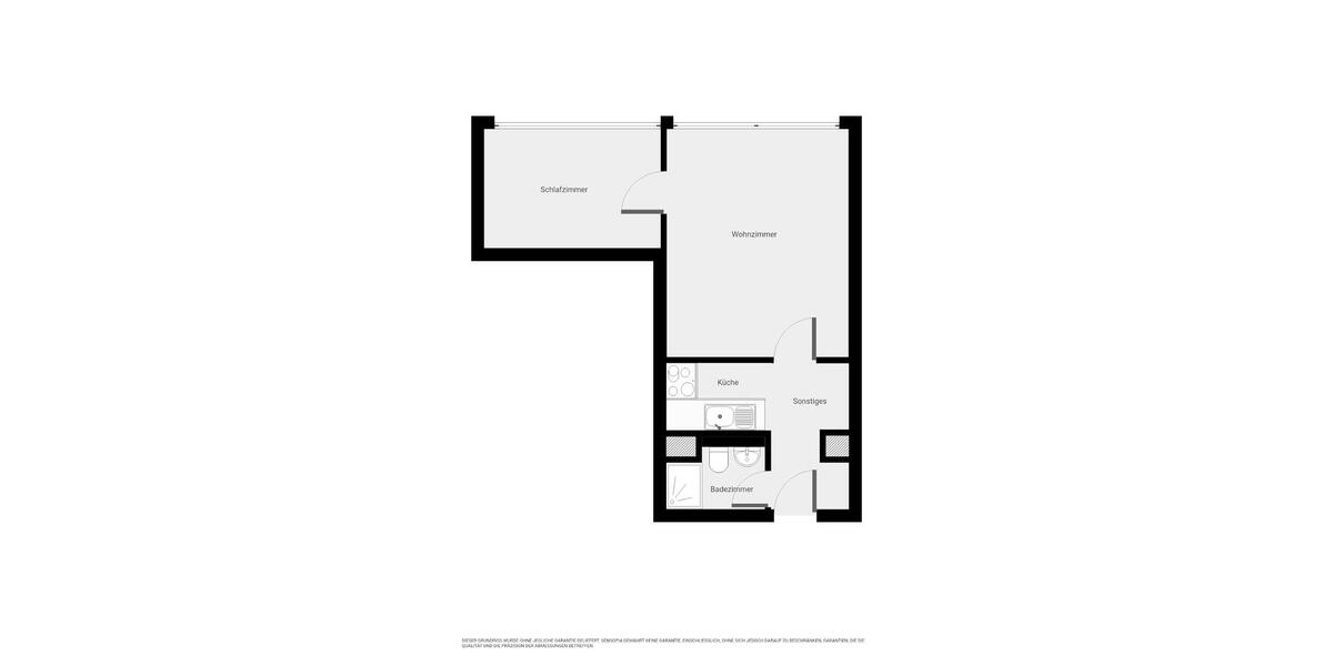 Etagenwohnung Brandenburg an der Havel - 1.5 Zimmer, 31 m&sup2;, 329&euro; | Angebot:25541086