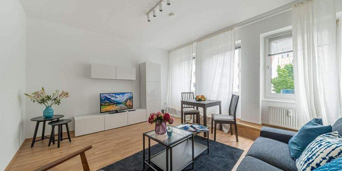 Etagenwohnung Frankfurt am Main Nordend-Ost - 2 Zimmer, 50 m&sup2;, 1.695&euro; | Angebot:25240356