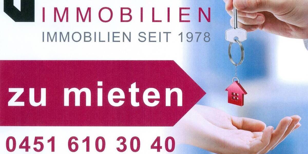 Etagenwohnung Lübeck St. Lorenz Nord - 2 Zimmer, 55 m&sup2;, 550&euro; | Angebot:26657043