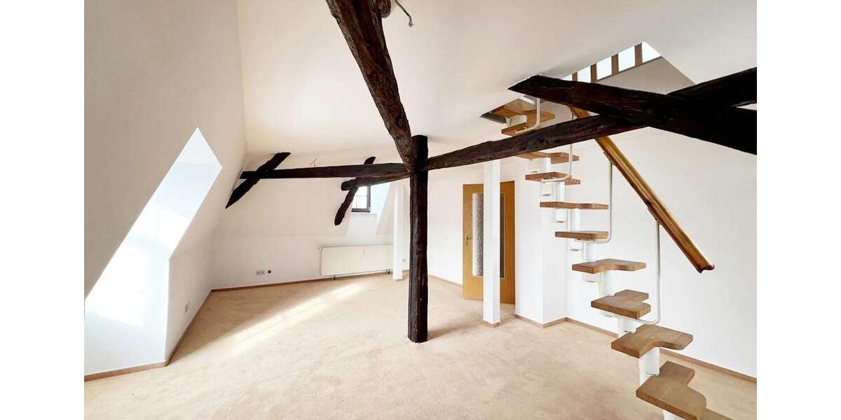 Dachgeschoßwohnung Geithain - 3 Zimmer, 65 m&sup2;, 520&euro; | Angebot:25017746