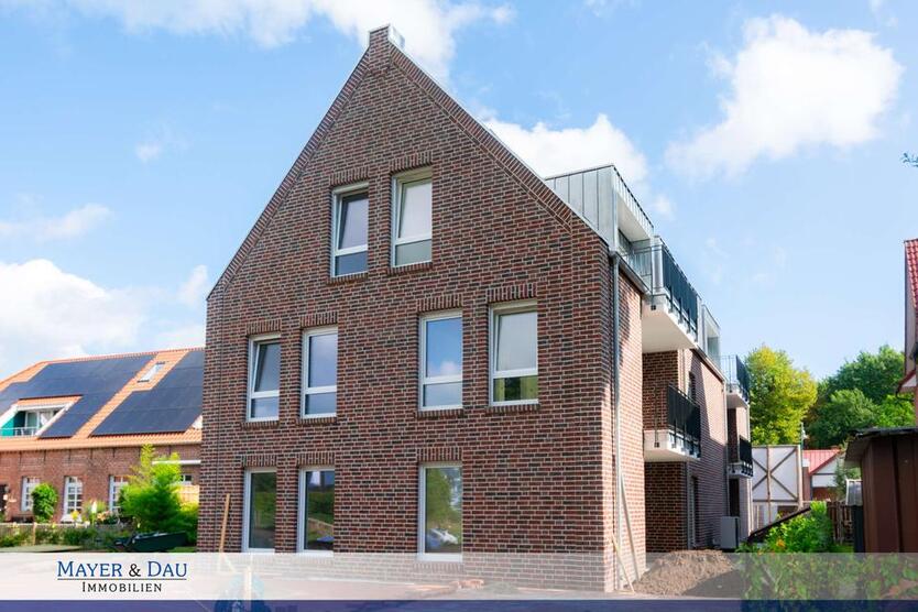 Saterland: Helle 3-Zimmer-Neubauwohnung im Erdgeschoss – Terrasse & moderne Haustechnik. Obj. 8942 zimmer