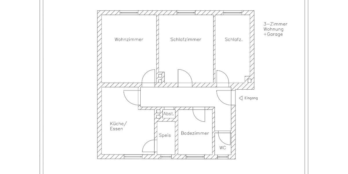 Erdgeschoßwohnung Plattling - 3 Zimmer, 80 m&sup2;, 650&euro; | Angebot:26489927