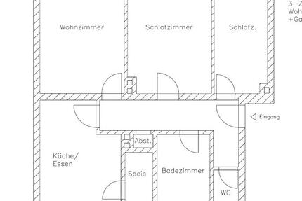 Wohnung Plattling - 3 Zimmer, 80 m&sup2;, 650&euro; | Angebot:26489927