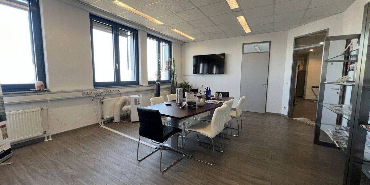 SORGENFREI ARBEITEN: Möblierte Büroräume in modernem Gemeinschaftsbüro in Karlsruhe-Neureut 1 zimmer