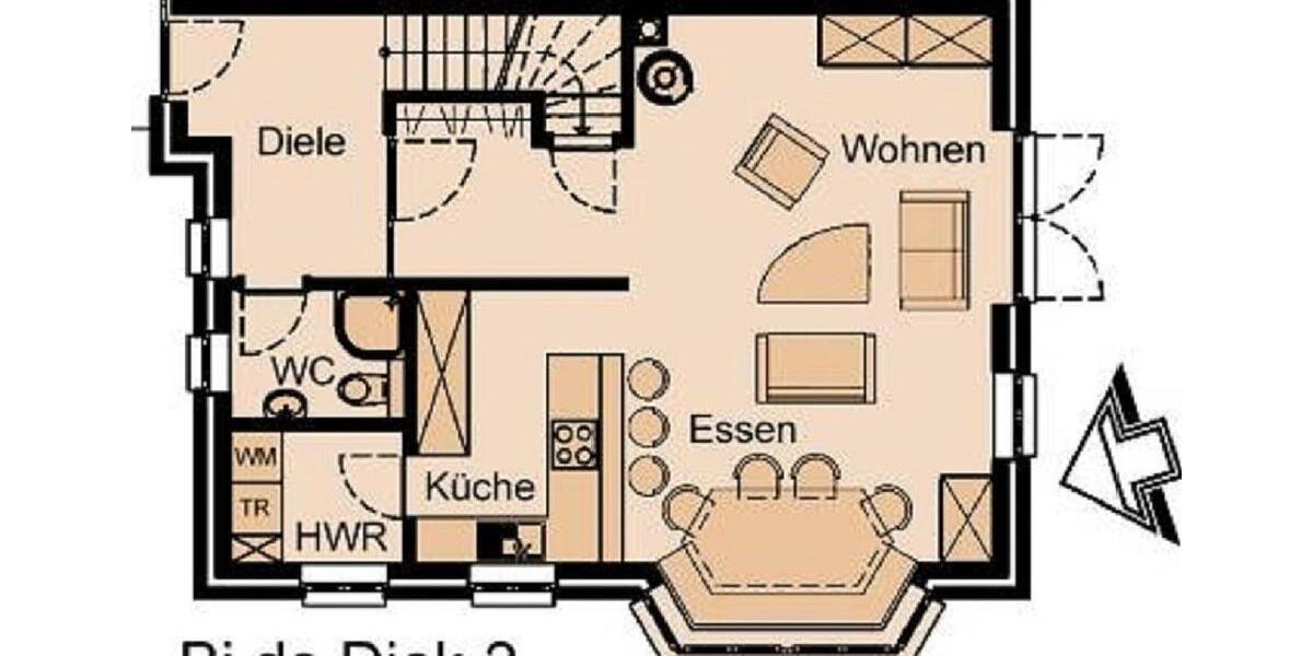 Wohnen auf Zeit Wyk Auf Föhr - 4 Zimmer, 150 m&sup2;, 210&euro; | Angebot:19037798