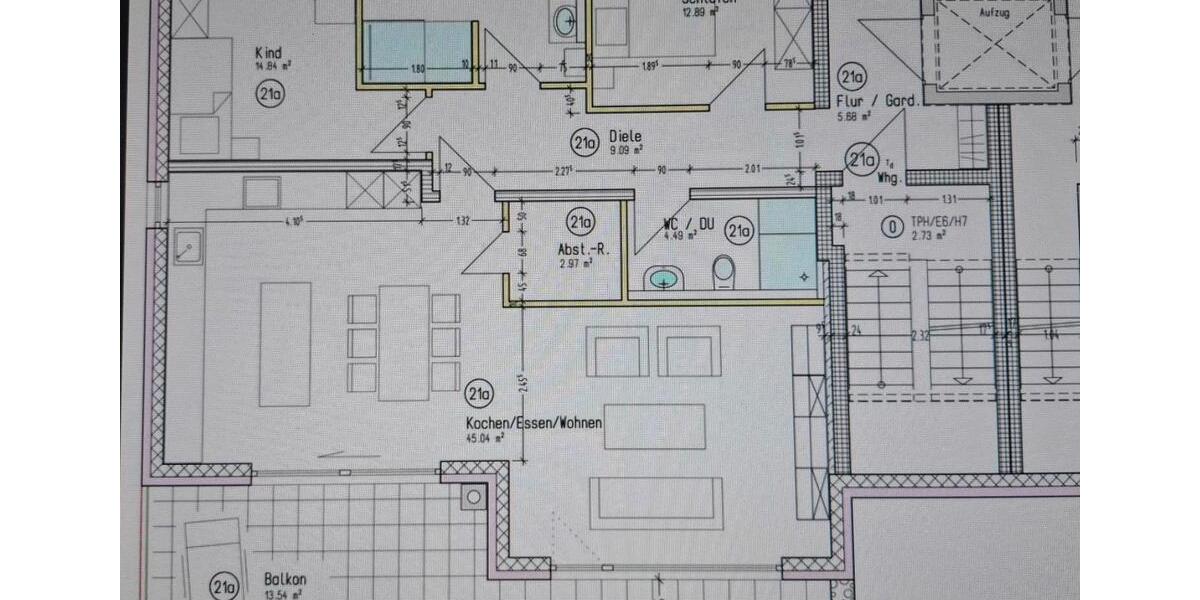 Dachgeschoßwohnung Crailsheim - 3 Zimmer, 120 m&sup2;, 1.940&euro; | Angebot:26440300
