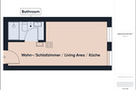 DIE ZIMMEREI | Möbliertes 1-Zimmer-Apartment in Wilhelmsburg furnished apartment | Basic Bude 1 zimmer