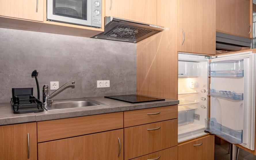 1-Zimmer City Apartment mit Wlan, TV, DuscheWC, Küche, Waschmaschine, Trockner zimmer